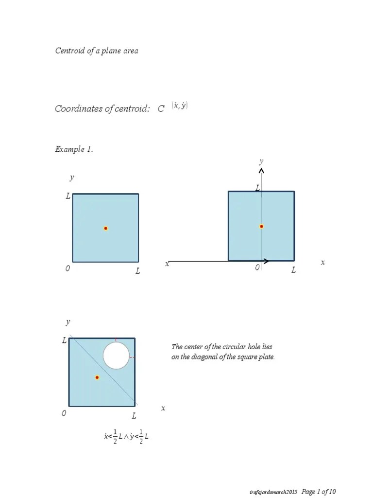 Centroid of Triangle,Semicircle. Geometric Shapes Elementary
