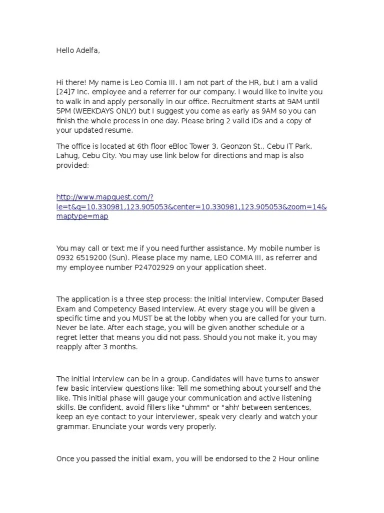 A Comprehensive Guide to Applying for a Customer Service Role at 24/7