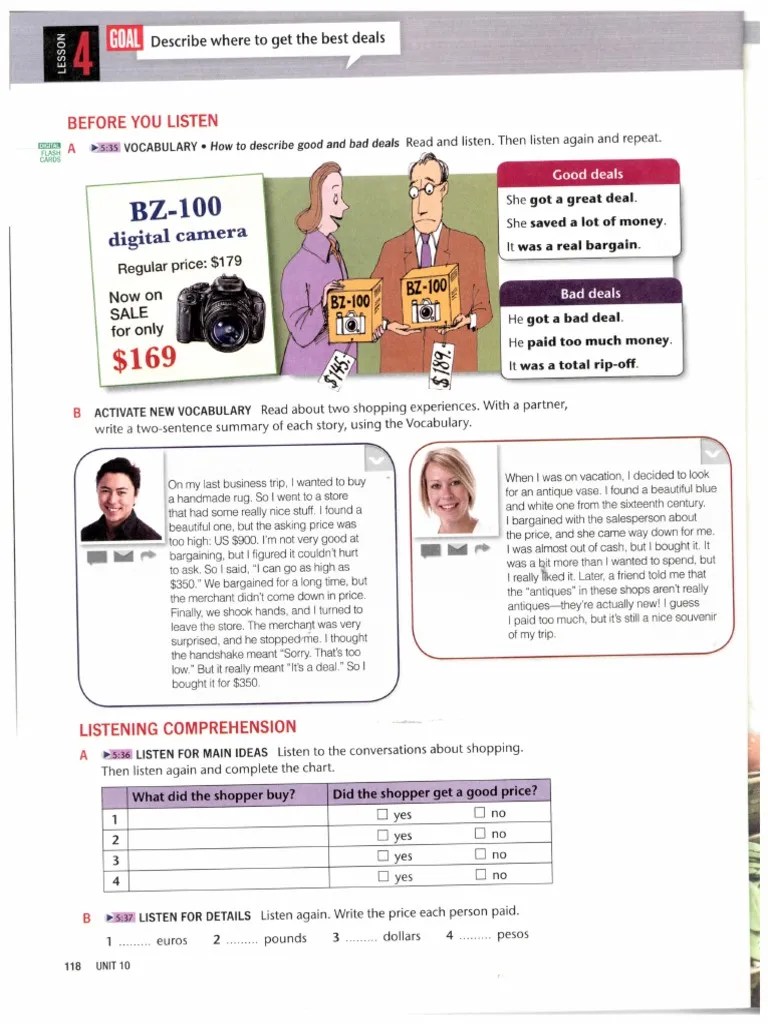 Top Notch 1 Third Edition (Pages 118137) PDF