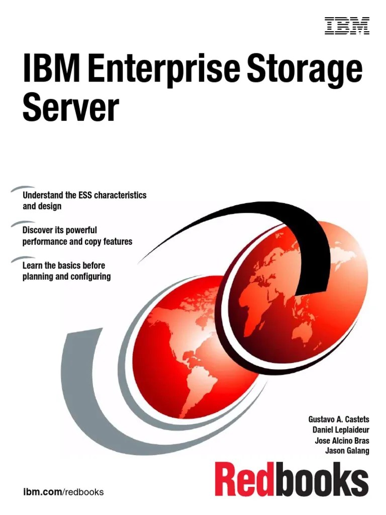 IBM Enterprise Storage Server PDF Classes Of Computers Computer Engineering