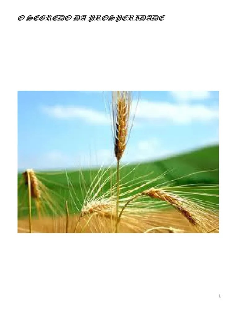 O Segredo da Prosperidade.pdf Pensamento Amor Free 30day Trial