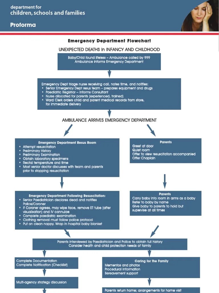 Emergency Department Flowchart Emergency Department Health Sciences