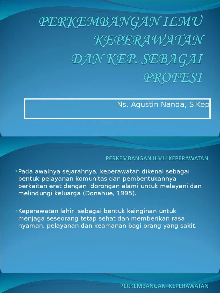KEPERAWATANSEBAGAIPROFESI.ppt