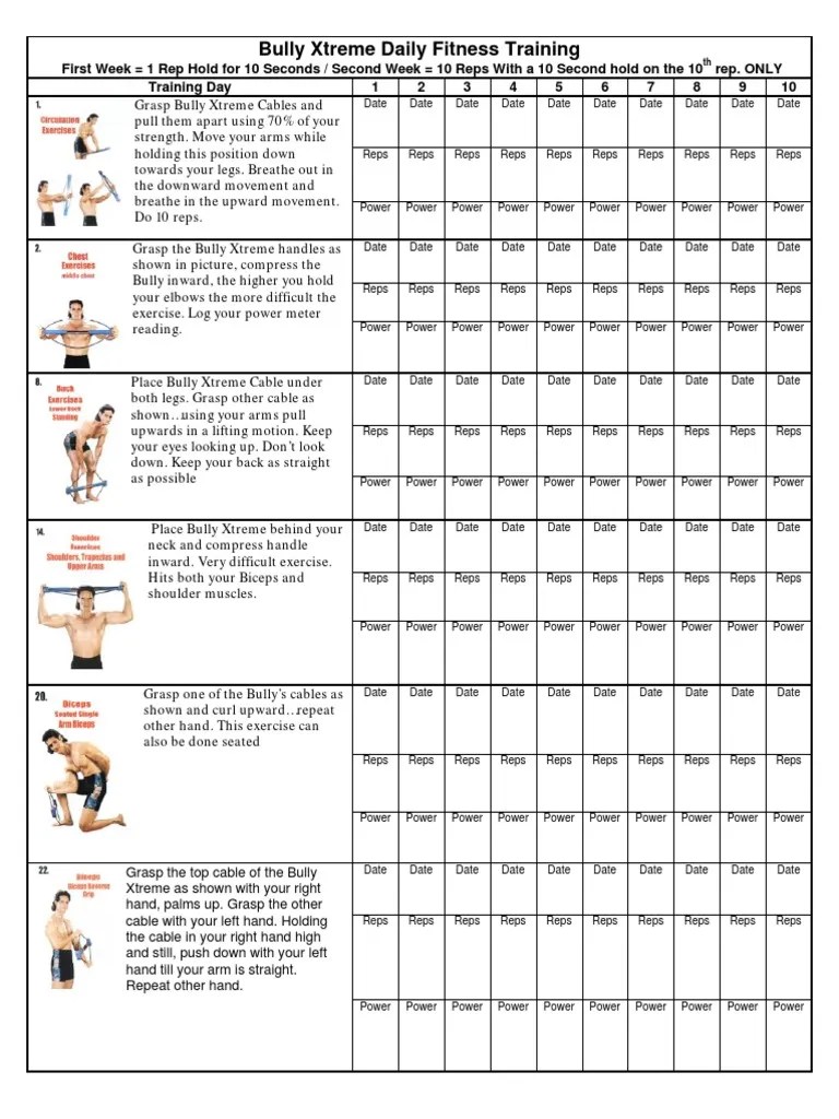 7 Minute Workout Pdf