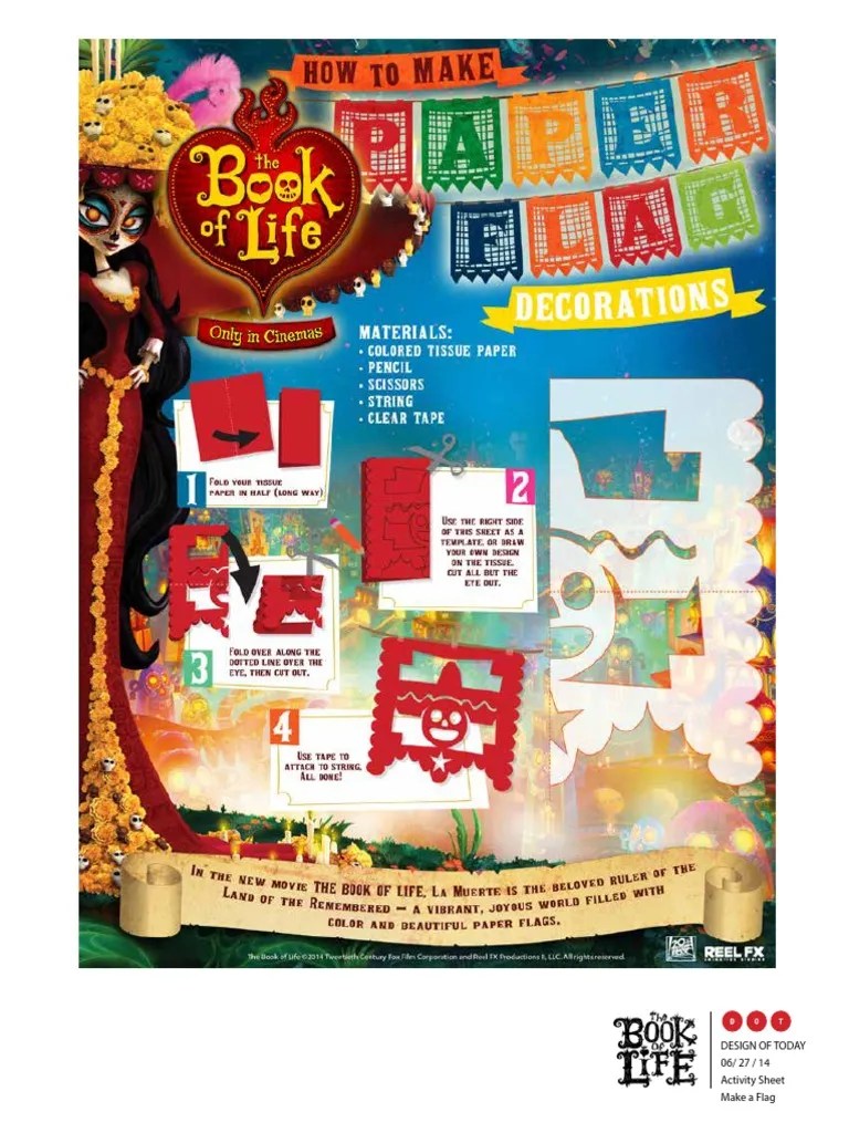 The Book of Life Worksheet | PDF