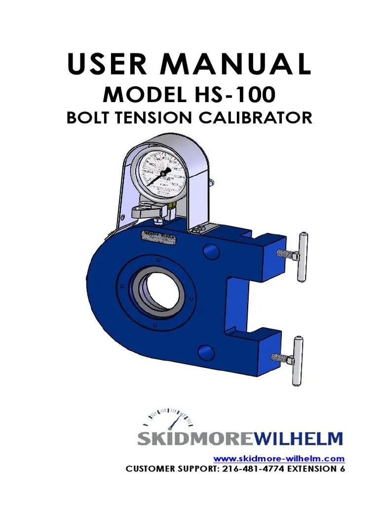 Hs-100 User Manual | PDF