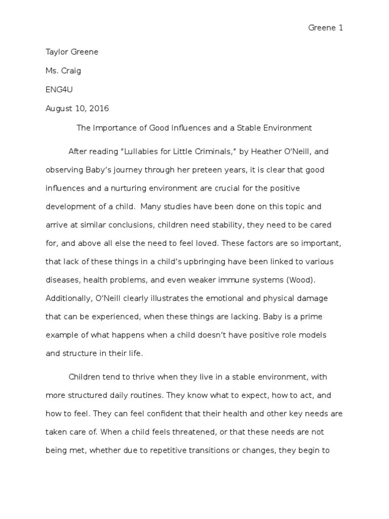 portfolio essay Behavioural Sciences Psychology & Cognitive Science