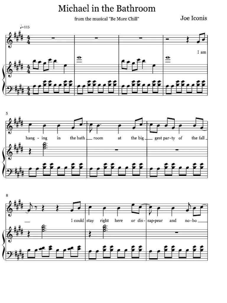 Michael in The Bathroom PDF