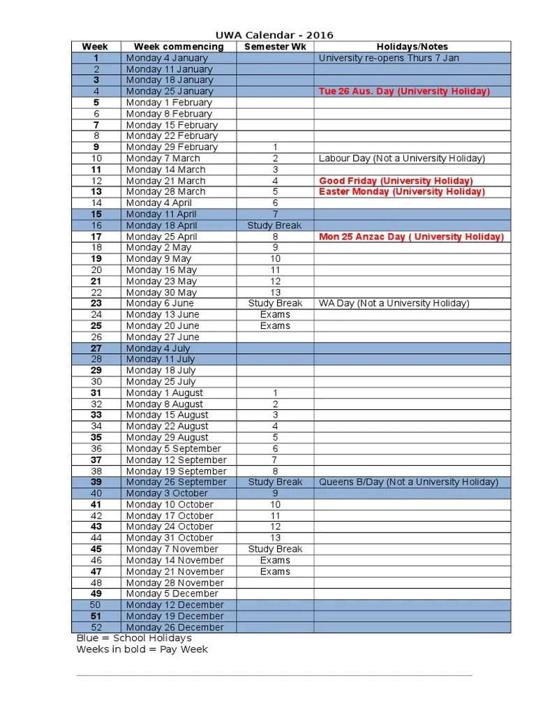 Calendar 2016 PDF Language Arts & Discipline
