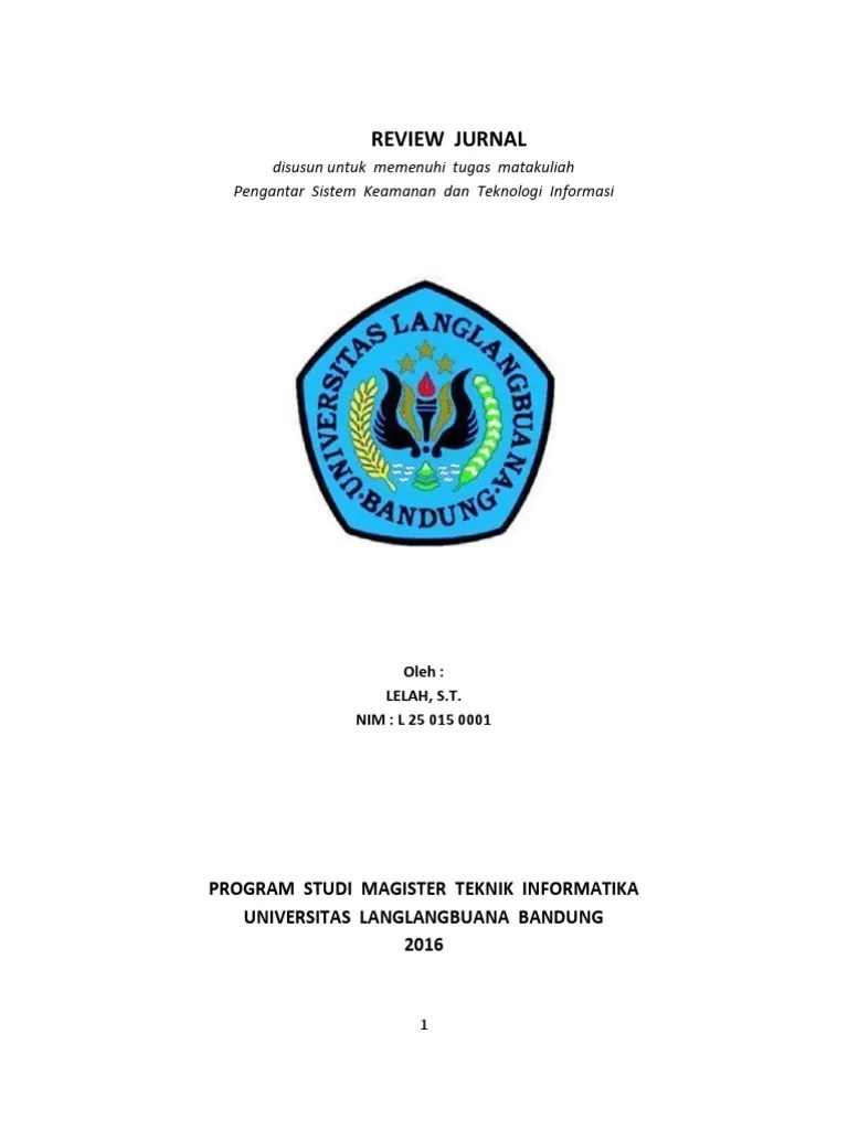 Review Jurnal Managemen Risiko