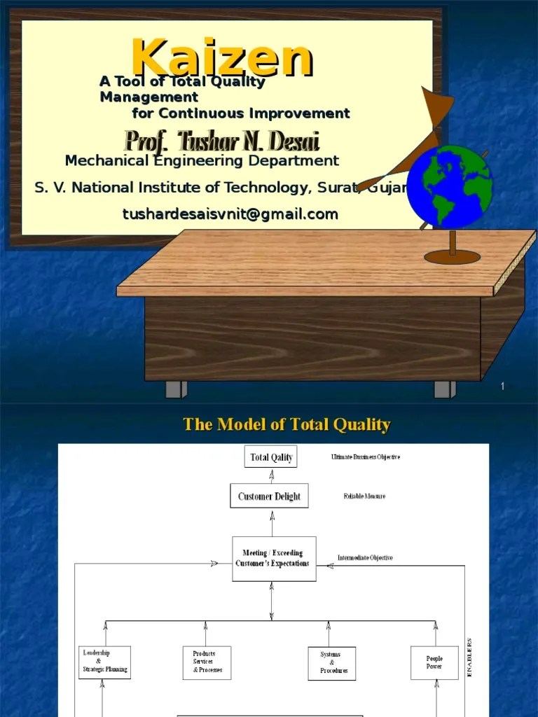 Kaizen Presentation PDF Test (Assessment) Innovation