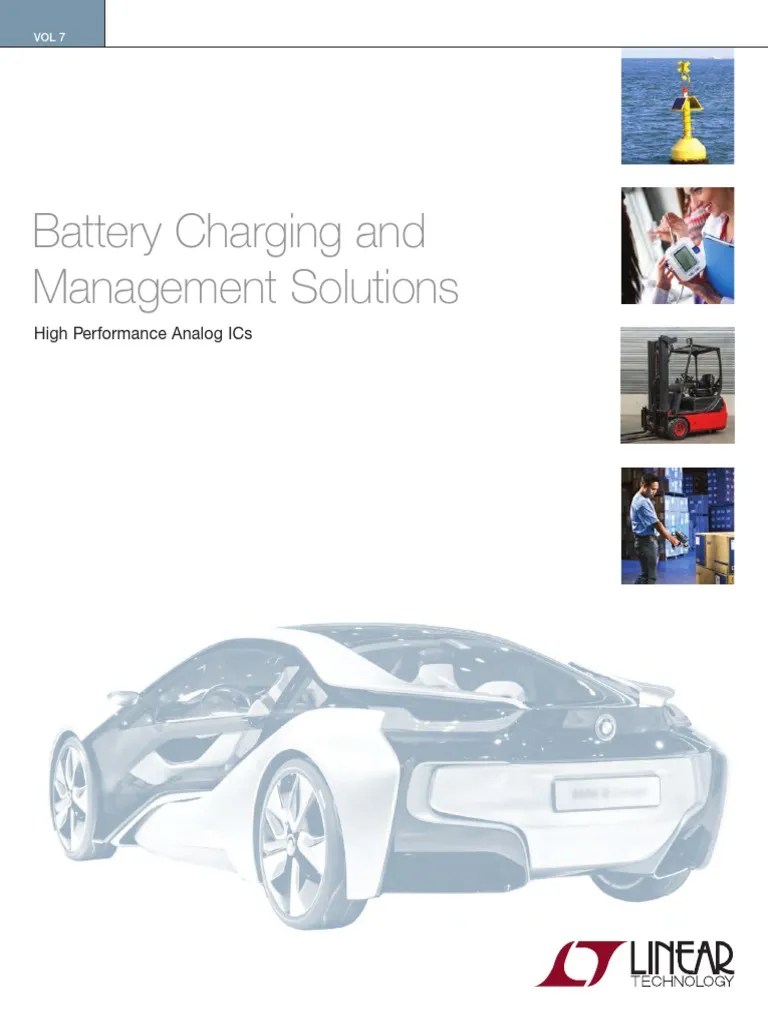 Linear Battery Charger Brochure 2016 Battery Charger Lithium Ion