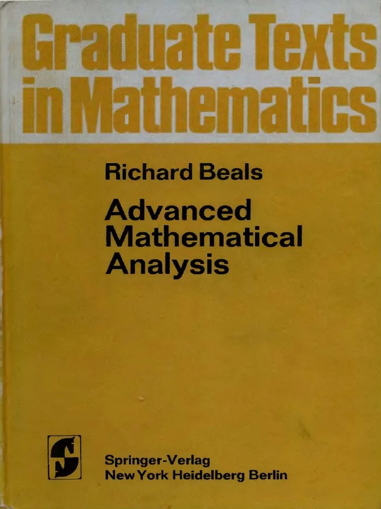 012 Advanced Mathematical Analysis.pdf Series