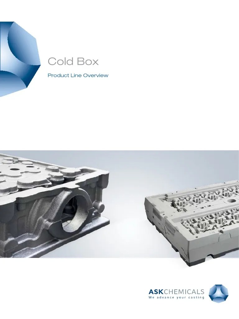 Cold Box Overview En Foundry Casting (Metalworking)