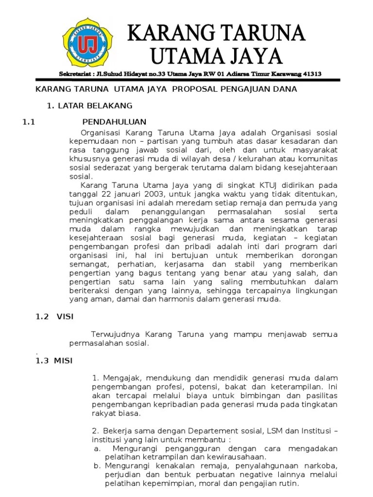 Contoh Proposal Bakti Sosial Di Lingkungan Masyarakat Aneka Macam Contoh