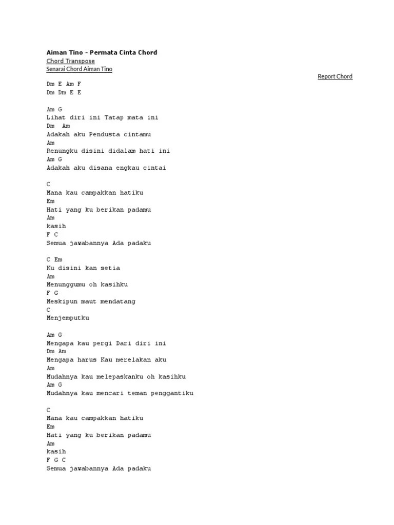 Permata Hati Aiman Tino | PDF