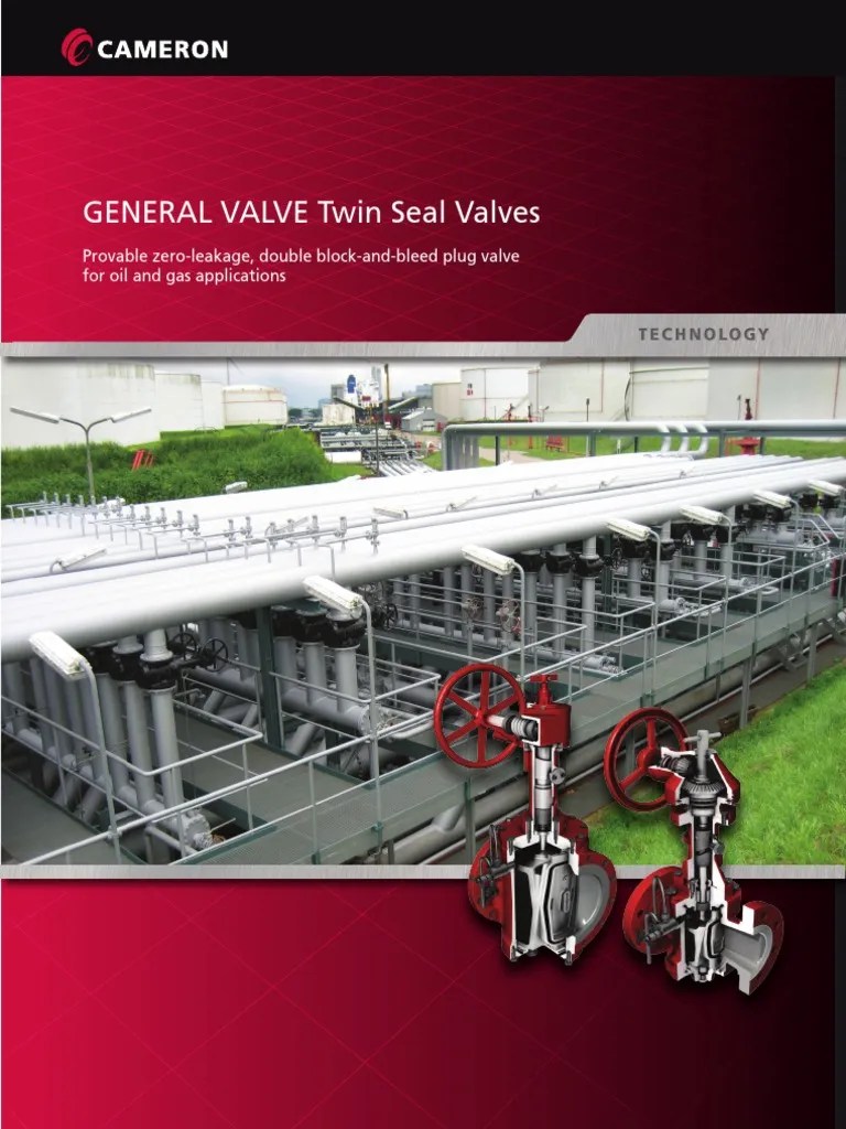 General Valve Twin Seal Brochure Valve Actuator