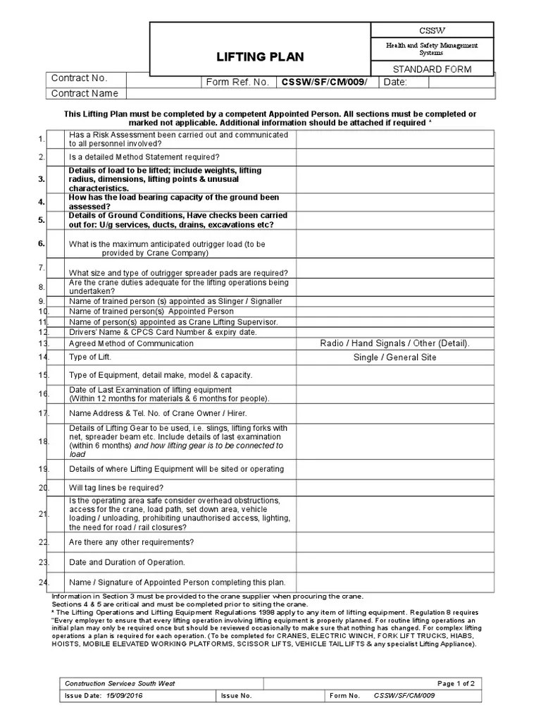 81543144009LiftingPlan Crane (Machine) Elevator