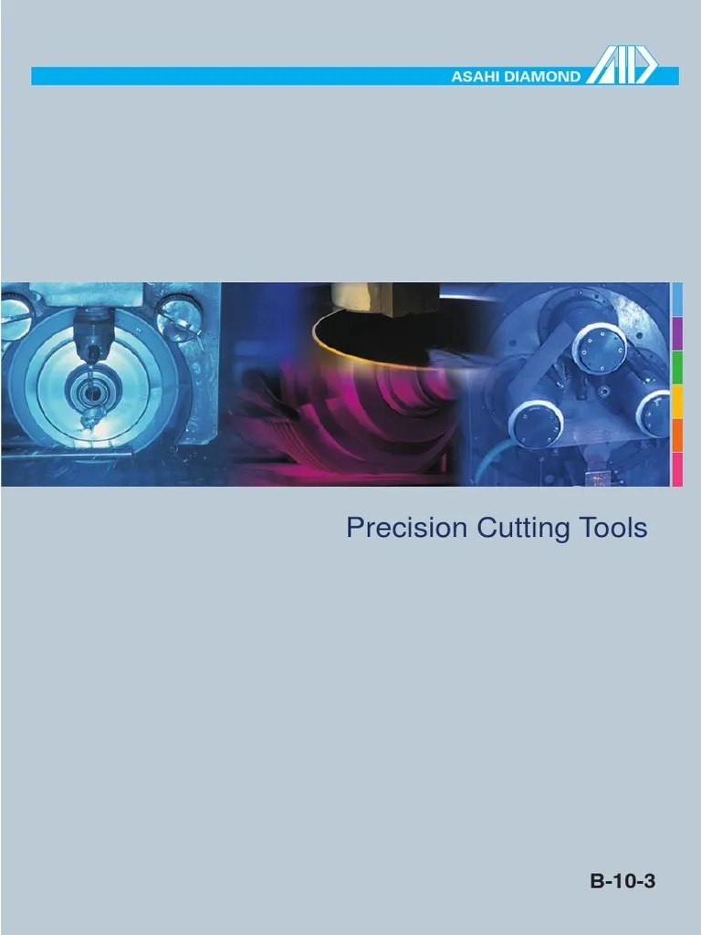 Precision Cutting Tools PDF PDF Abrasive Blade