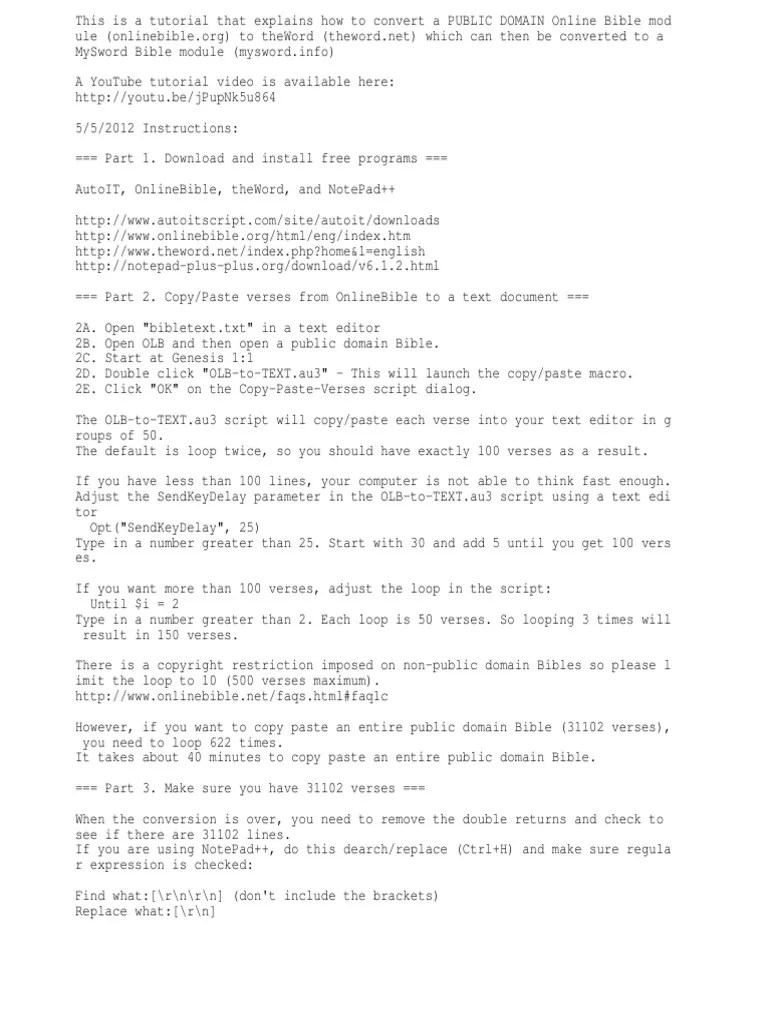 Instructions Notepad++ PDF Computer File Areas Of Computer Science