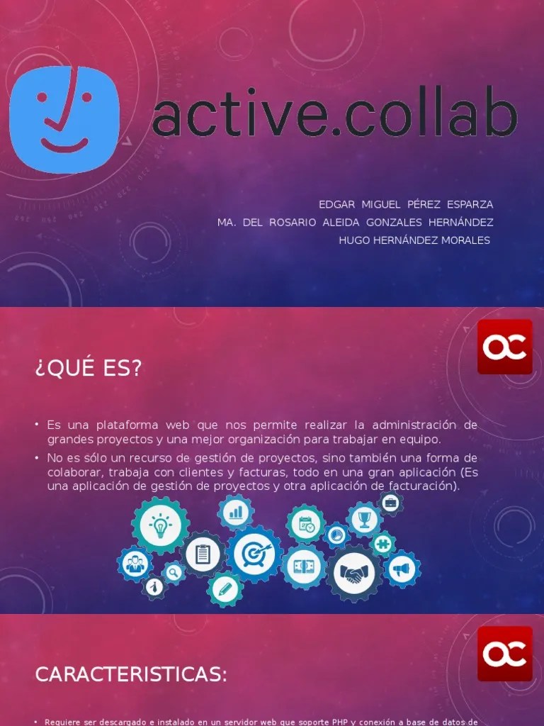 Active Collab PDF Mi sql Software