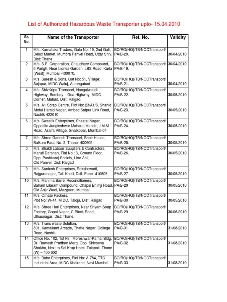 MPCB Approved Freight Transporters.pdf
