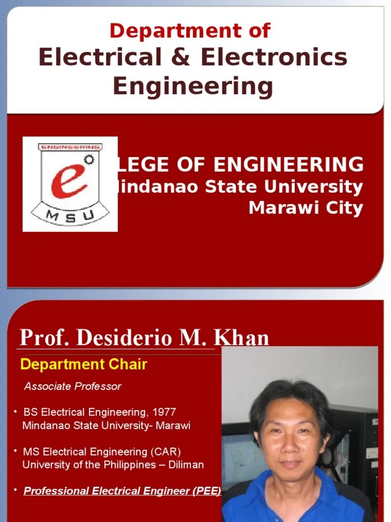 EEEFaculty Msu Main PDF Electrical Engineering Electronics