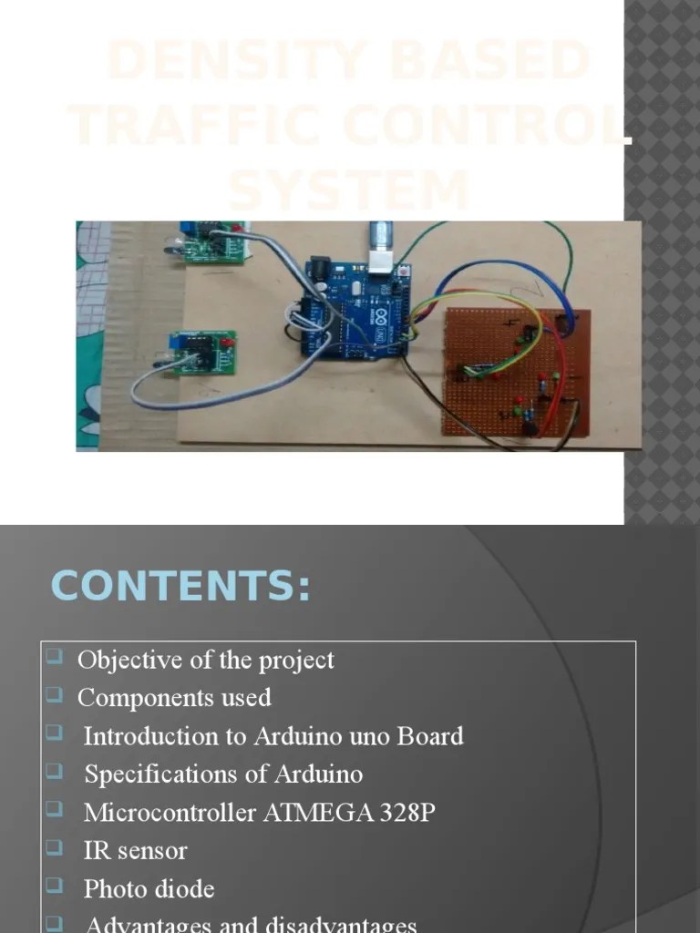 Density Based Traffic Control System Arduino Traffic