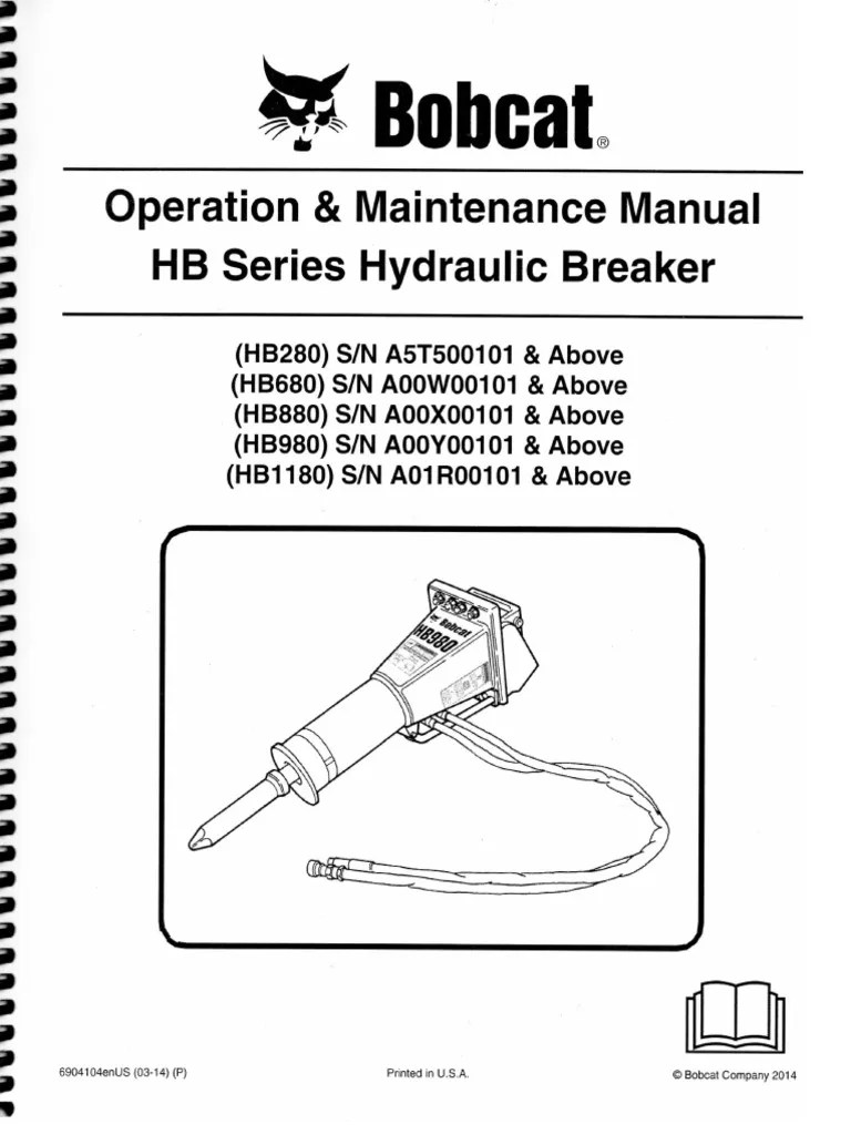 Operation & Maintenance Manual HB Series Hydraulic Breaker Loader