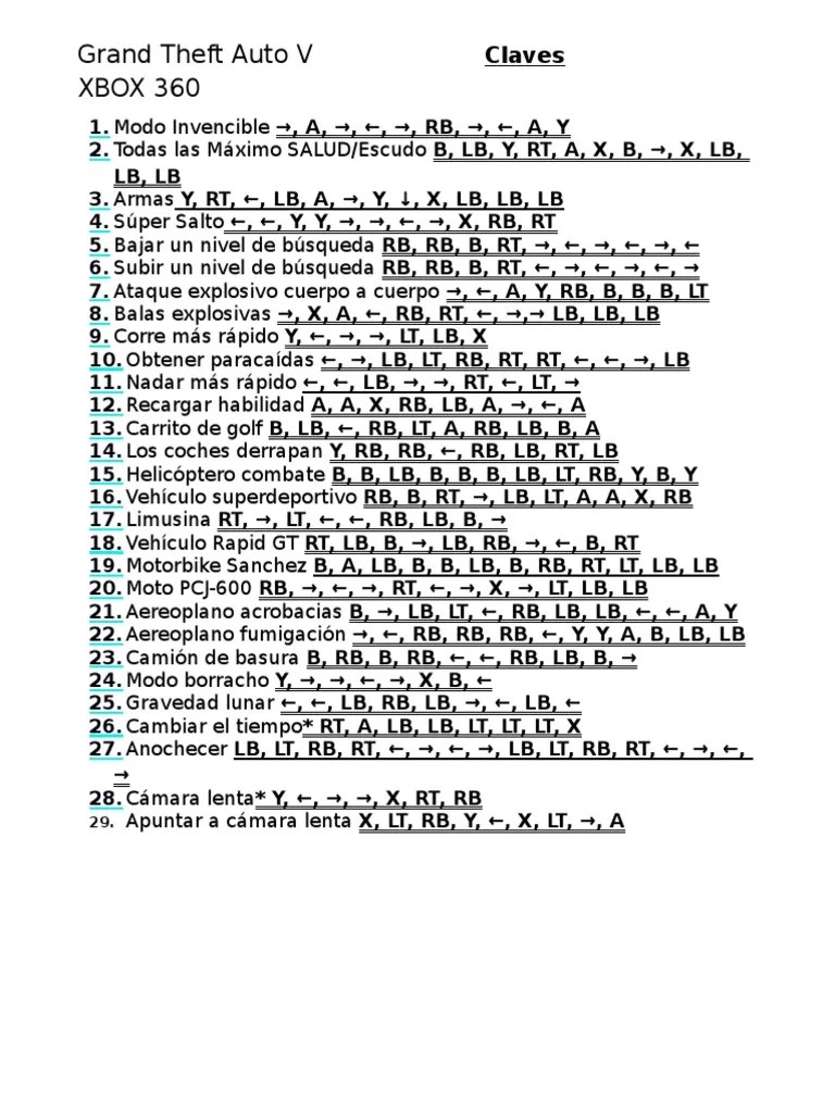 .Claves para GTA 5.docx