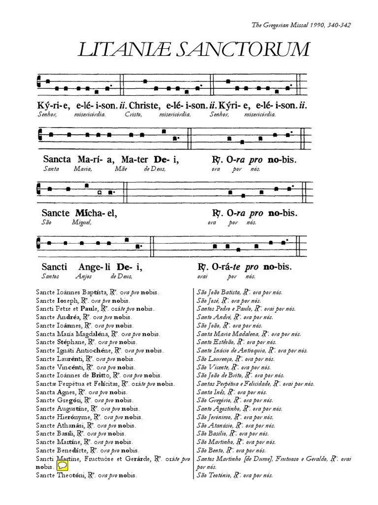 LITANIAE SANCTORUM PDF