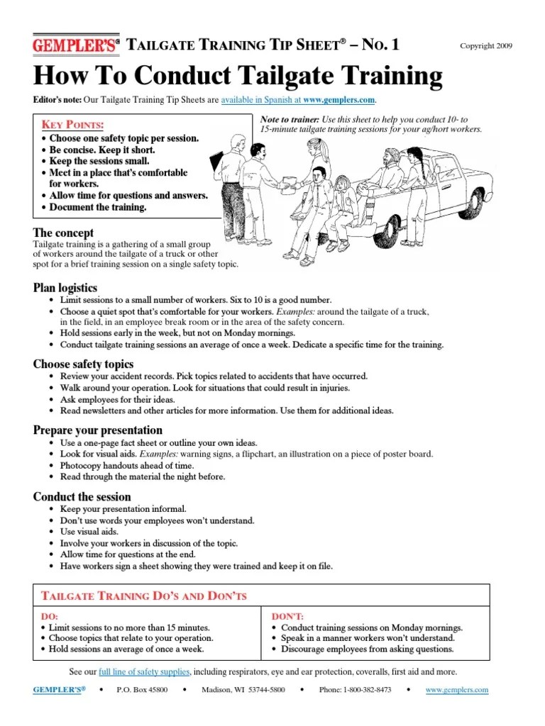 How To Conduct A Toolbox Talk PDF Cognition Business