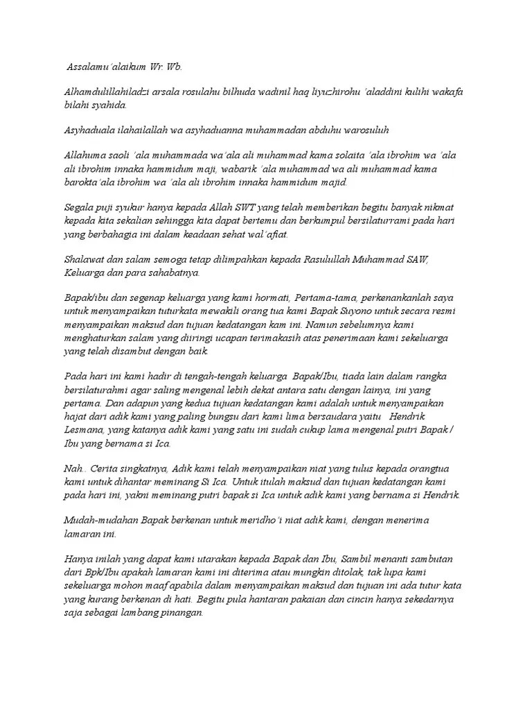 Doa Pembuka Pidato Bahasa Jawa