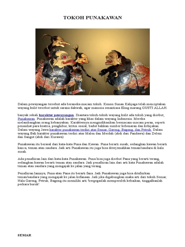 Tokoh Punakawan | PDF