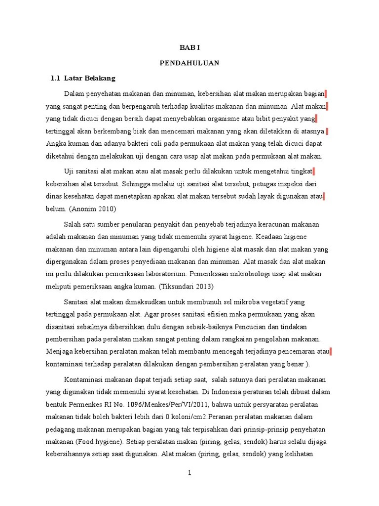 Teknik Pengambilan Sampel Makanan Dan Minuman | PDF