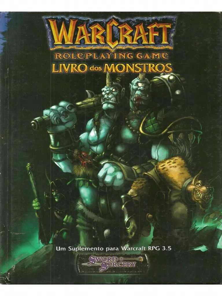 Warcraft RPG Livro Dos Monstros (OCR) Biblioteca Élfica