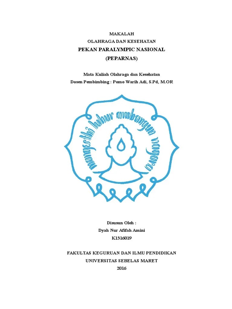 Makalah pendidikan jasmani