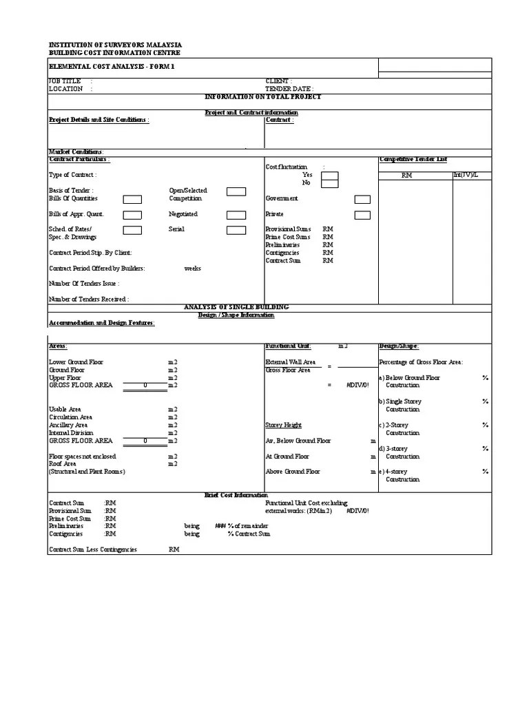 ECA Template Form