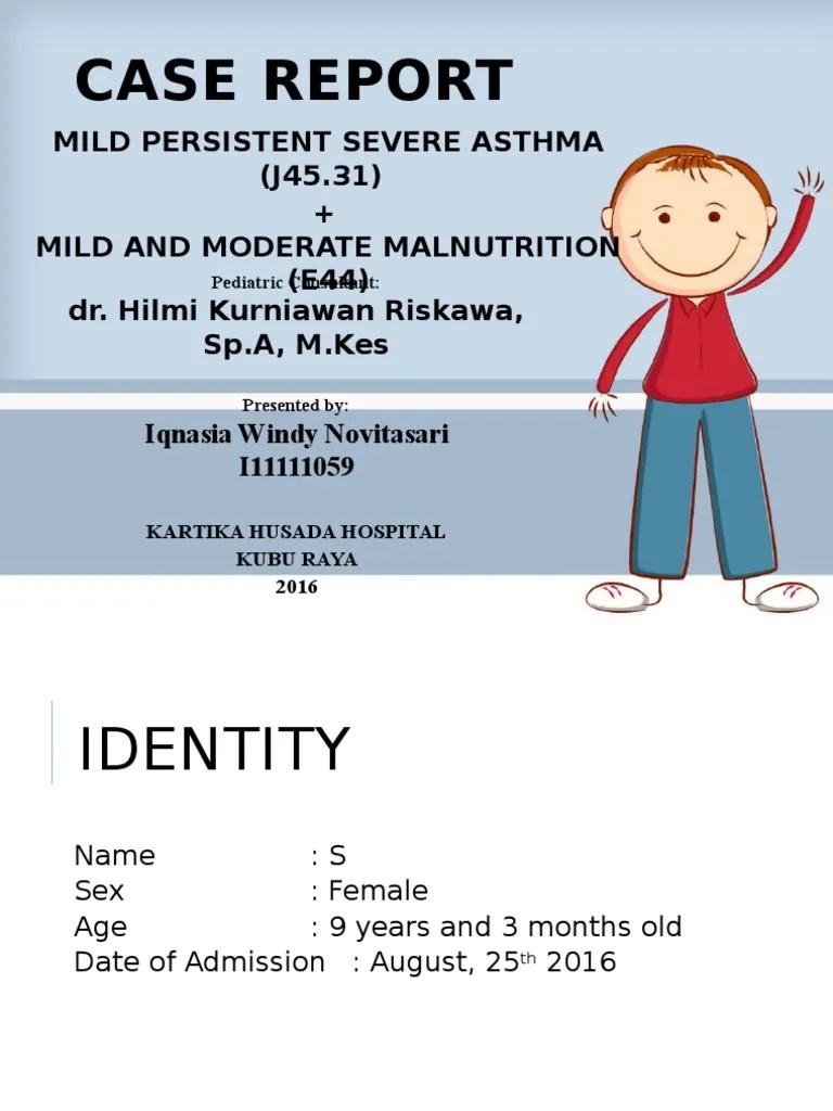 Case Report PDF Asthma Clinical Medicine