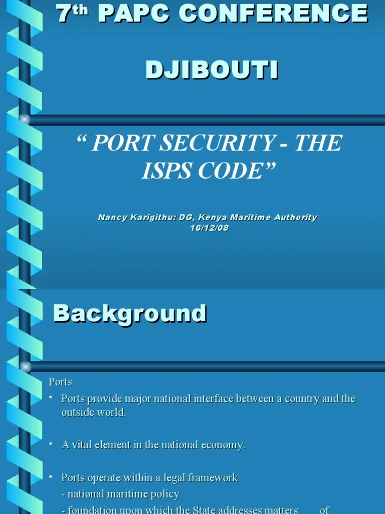 Isps Code PDF United Nations Convention On The Law Of The Sea