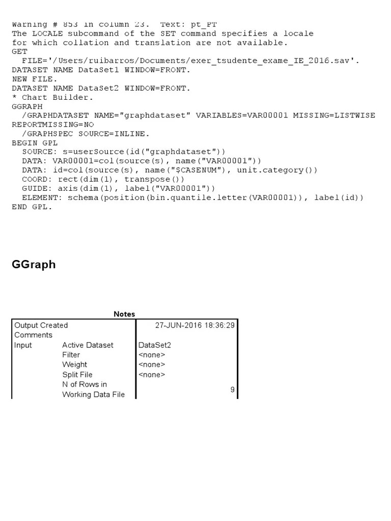 Output Spss Student's T Test Variance