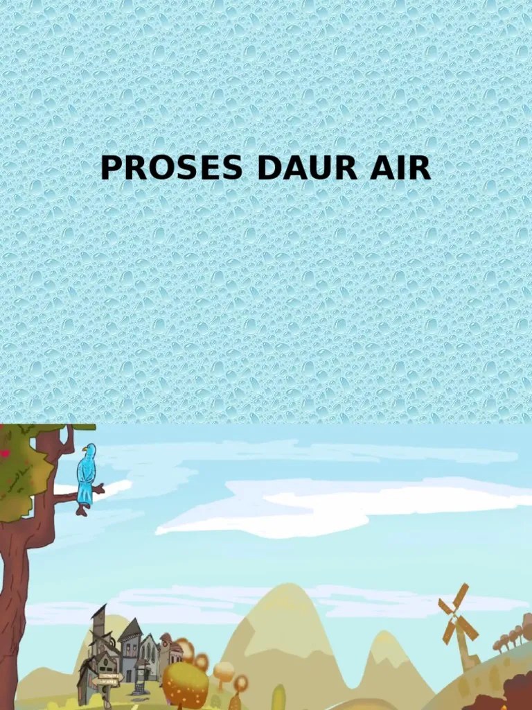 Power Point IPA Kelas 5 SD Tentang Daur Air PDF