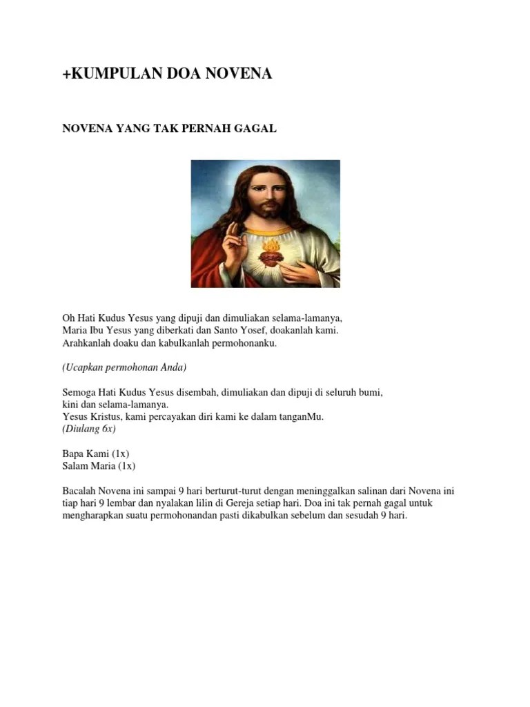 Kumpulan Doa Novena | PDF