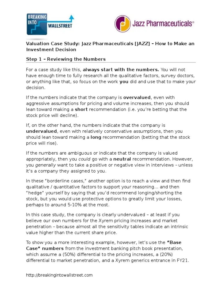 09 04 Outline Investment Thesis Option (Finance) Hedge (Finance)