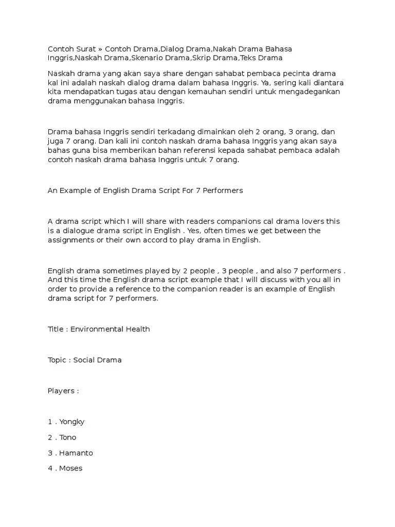 Contoh Surat Pribadi Dalam Bahasa Inggris Tentang Liburan