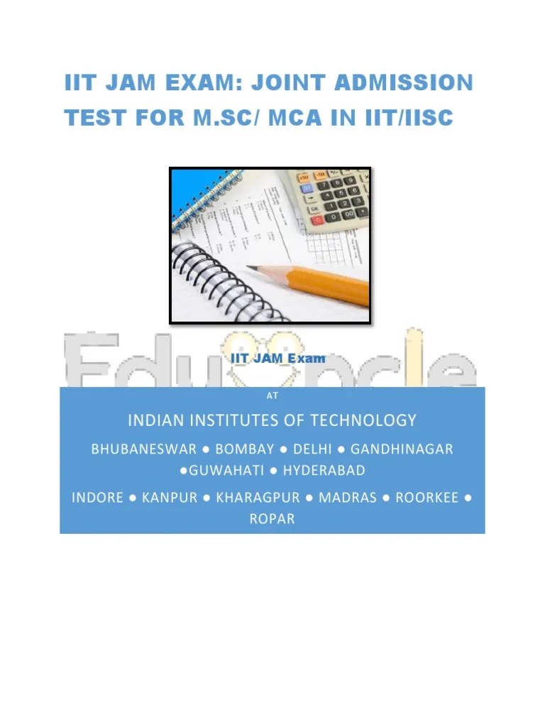 eduncleIIT JAM Exam Complete Guide by Eduncle. 2016 PDF PDF Master