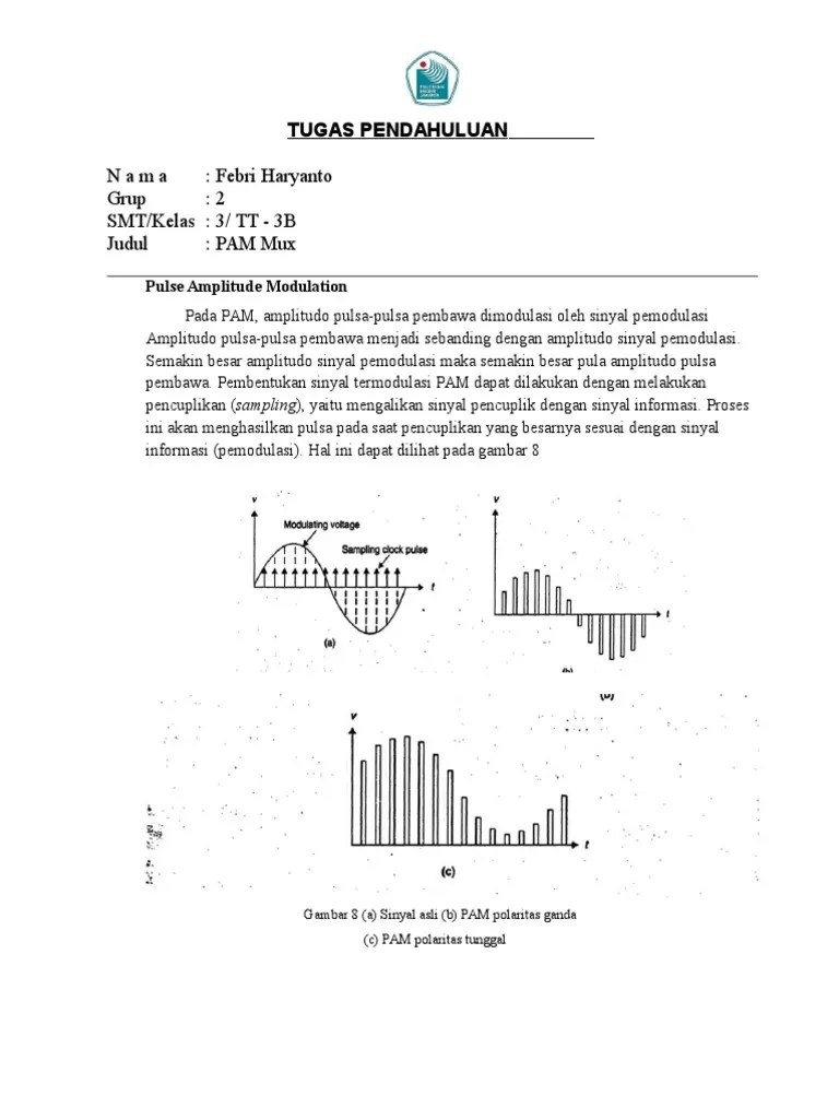 Cover Pendahuluan Lab - Sistel | PDF