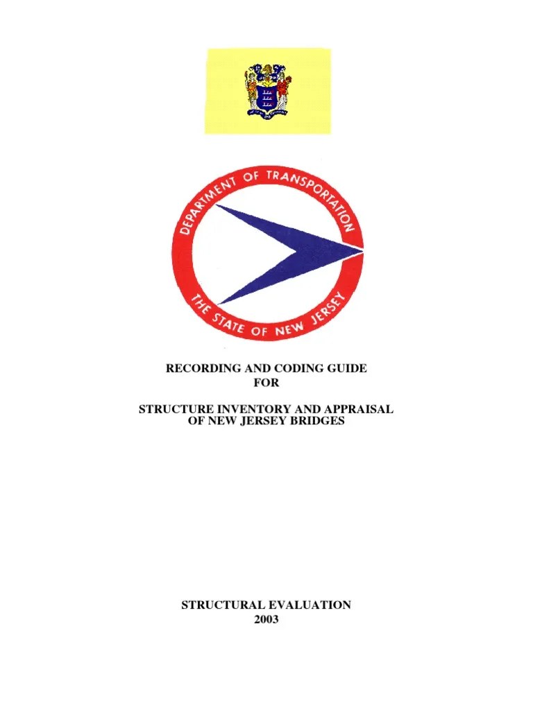 Recording and Coding Guide in Bridge Inspection PDF Professional Certification Quality