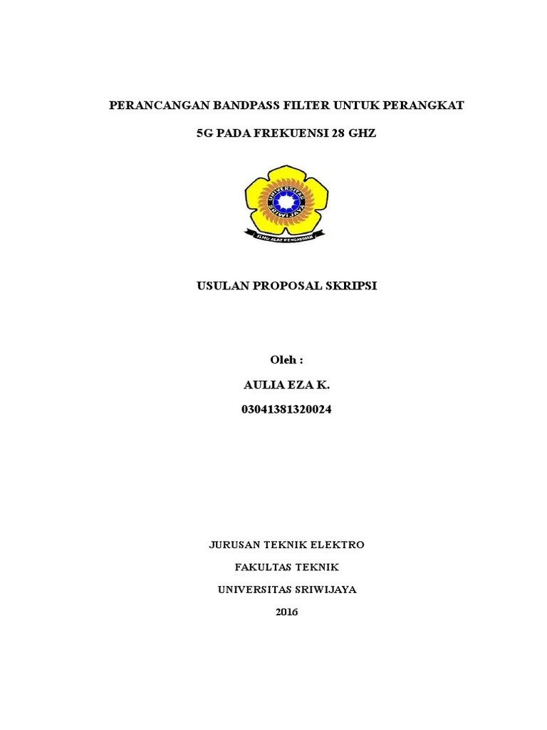 16 Contoh Cover Makalah Unsri