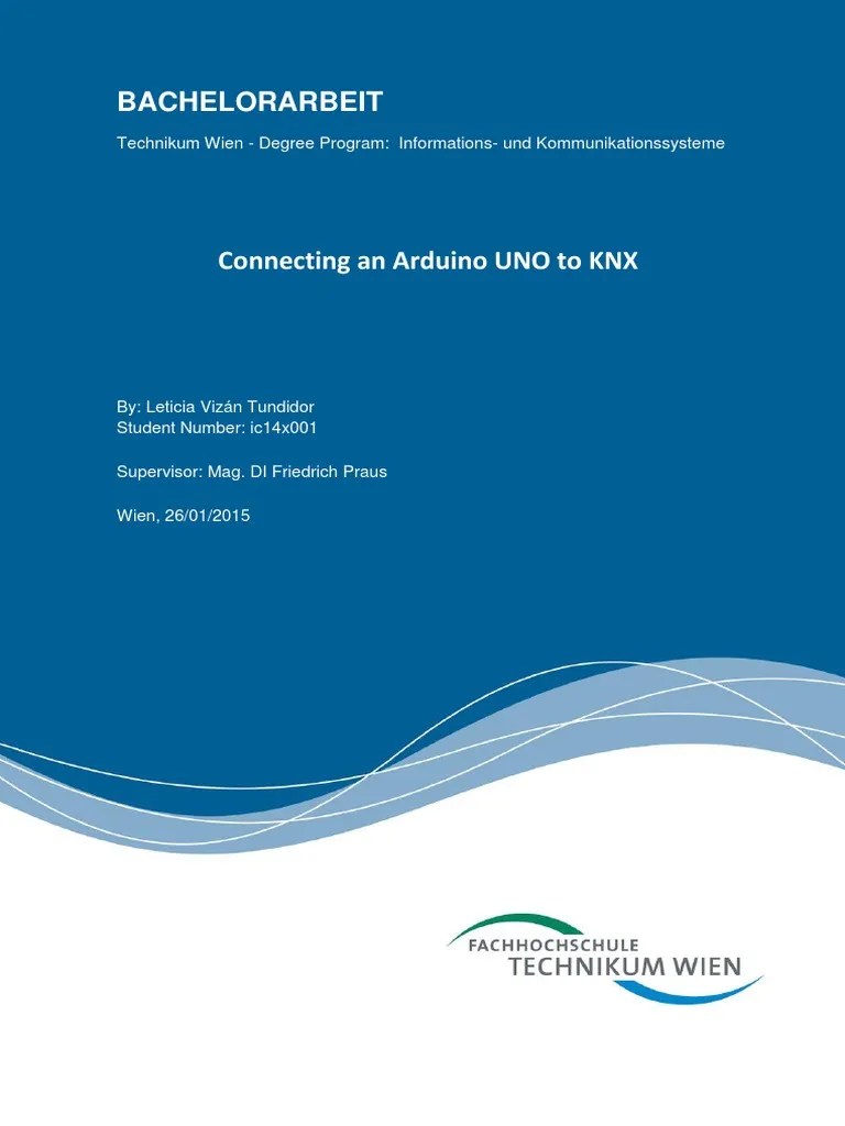 Bachelorarbeit Technikum Wien Degree Program Informationsund